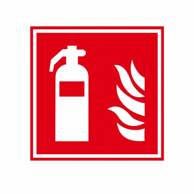 Brandschutzschild Feuerlöscher DIN EN 7010
