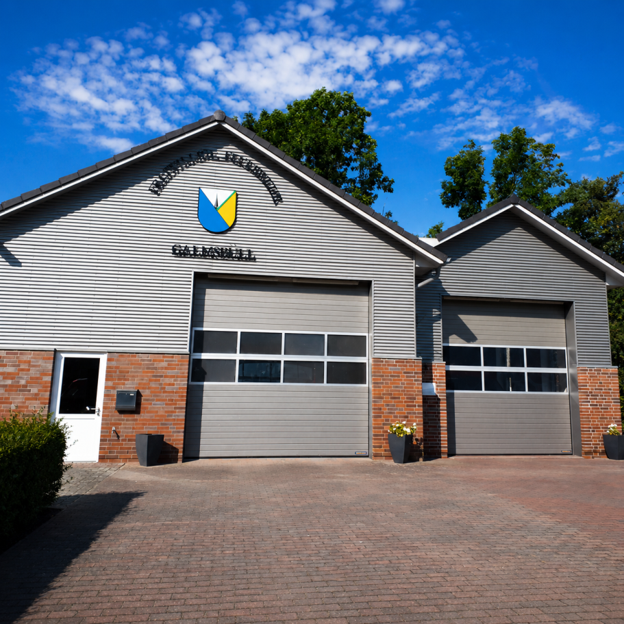 Feuerwehrgerätehaus der Freiwilligen Feuerwehr Galmsbüll Nordfriesland
